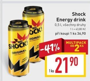 Energetický nápoj Big Shock