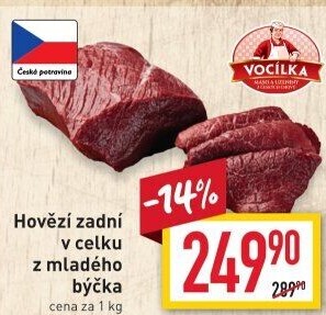 Hovězí zadní Vocílka