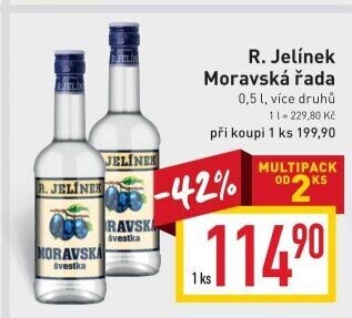 Pálenky Moravská řada Rudolf Jelínek