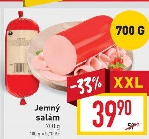 Salám jemný Kostelecké uzeniny