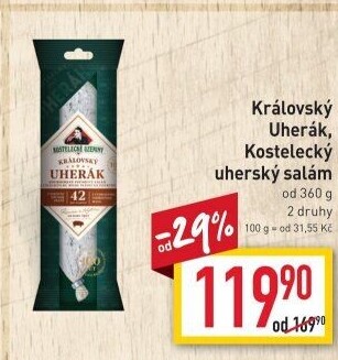 Salám Uherák královský Kostelecké uzeniny