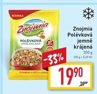 Směs polévková mražená Znojmia