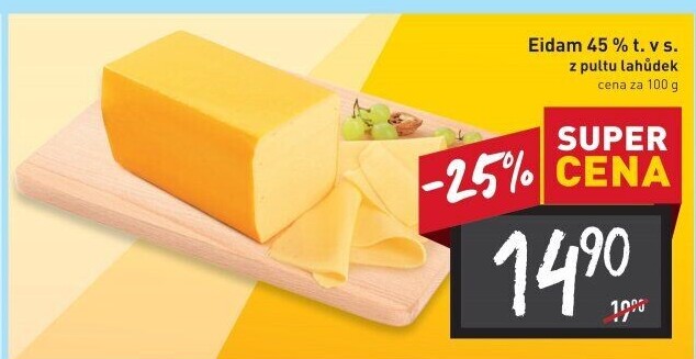 Sýr Eidam 45%