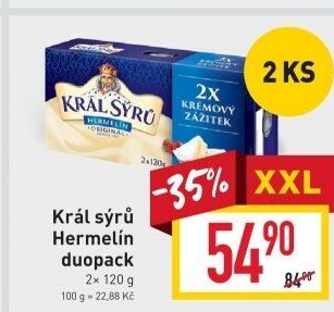 Sýr Hermelín Král sýrů