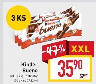 Tyčinka Bueno Kinder