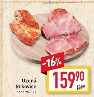 Uzená krkovice
