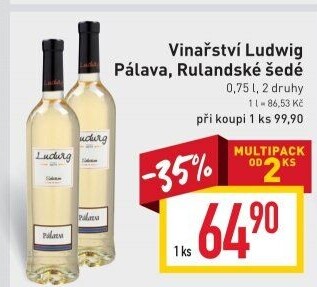 Víno Pálava Vinařství Ludwig