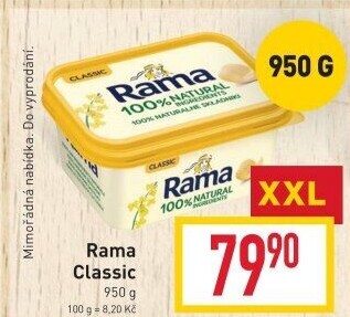 Margarín Classic Rama