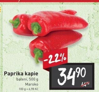 Paprika červená kapie