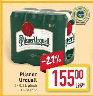 Pivo Pilsner Urquell