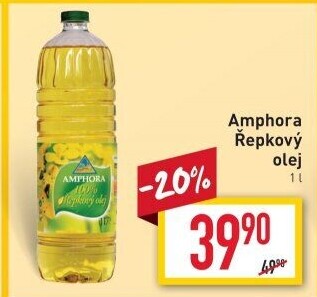 Řepkový olej Amphora