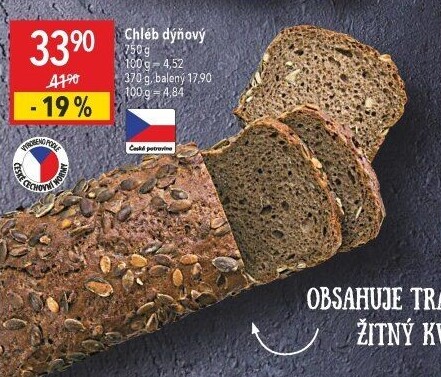 Chléb dýňový