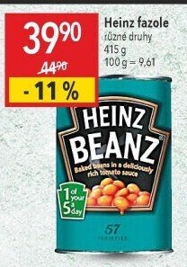 Fazole v tomatě Heinz
