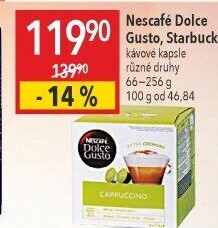 Kapsle Dolce Gusto Nescafé