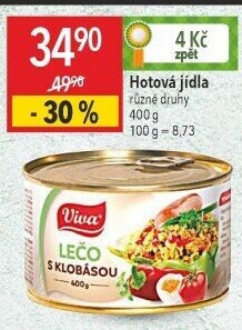 Lečo s klobásou Viva Carne