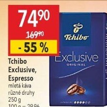 Mletá káva Tchibo Exclusive