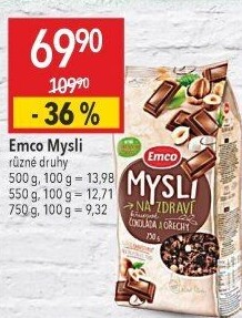Müsli Mysli na zdraví Emco