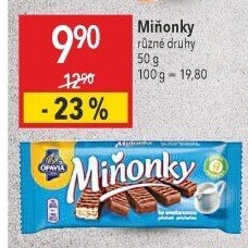 Oplatky Miňonky Opavia
