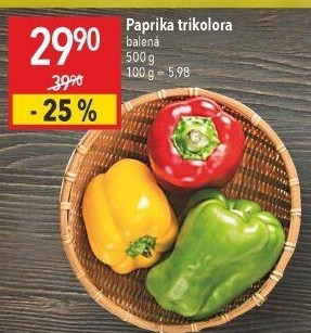 Paprika tricolora