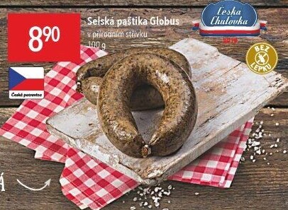 Paštika selská Globus