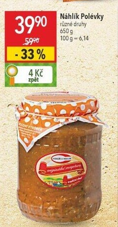 Polévka dršťková Řeznictví Kněždub Náhlík&amp