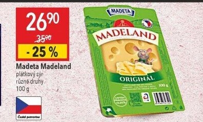 Sýr Madeland 45% Madeta