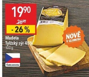 Sýr tylžský Sýrařův výběr Madeta