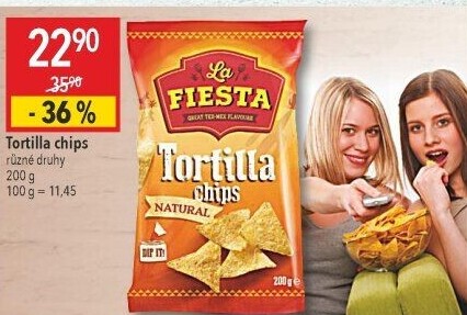Tortilla chips La Fiesta