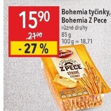 Tyčinky Z pece Bohemia Chips