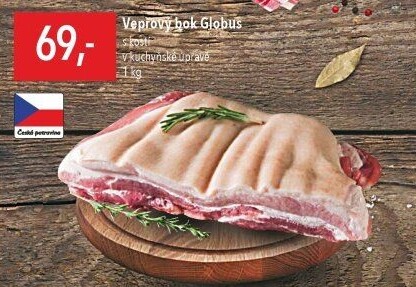 Vepřový bok s kostí Globus