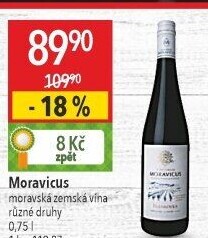 Vína Vinitorum Moravicus - zemské