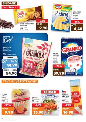 akční leták Kaufland 2.3.2022-8.3.2022