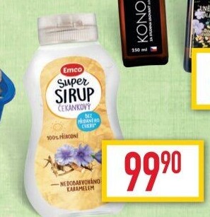 Čekankový sirup Emco