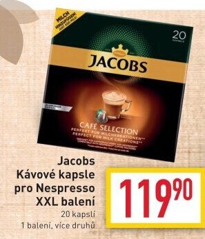 Kapsle Nespresso Jacobs