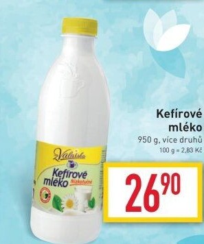 Kefírové mléko neochucené Mlékárna Valašské Meziříčí