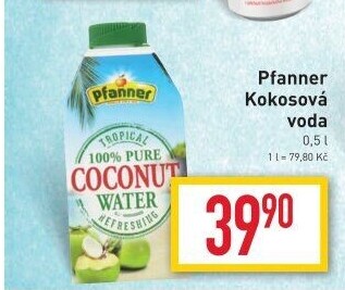 Kokosová voda Pfanner