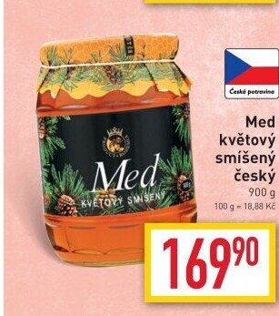 Med český květový smíšený Product Bohemia