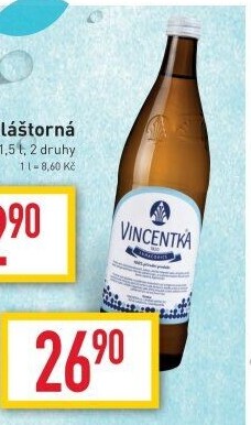 Minerální voda Vincentka