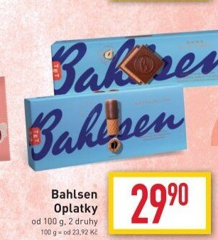 Oplatky Bahlsen
