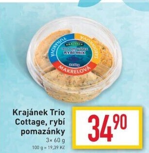 Pomazánky Trio Krajánek