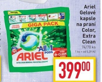 Prací kapsle Ariel