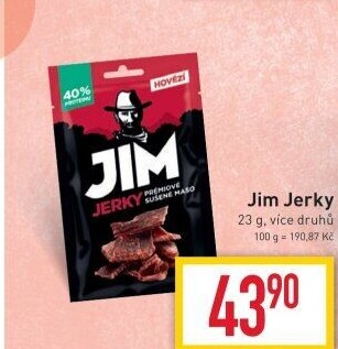 Sušené maso Jim Jerky