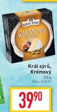 Sýr Krémový samet Král sýrů