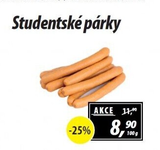 Párky studentské