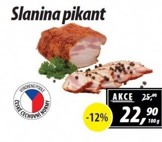 Slanina pikantní
