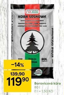 Borovicová kůra Polkor