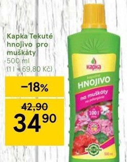 Hnojivo na muškáty Kapka Forestina