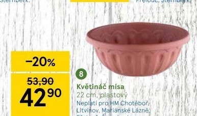 Plastový květináč