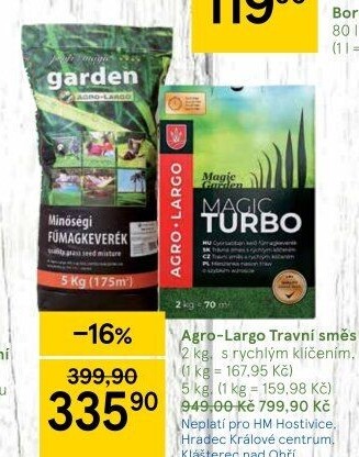 Travní směs Agro Largo