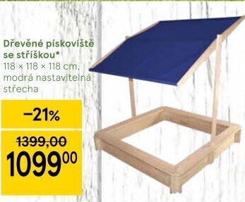 Dětské dřevěné pískoviště